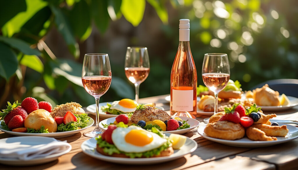 découvrez la nouvelle tendance des brunchs au vin : accordez mets et vins pour des moments gourmands et conviviaux. idéal pour surprendre vos invités et redécouvrir l’art du brunch en toute élégance.