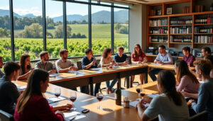 découvrez les différents programmes universitaires consacrés à l'étude du vin, de la viticulture à l'œnologie, et trouvez la formation idéale pour une carrière dans le secteur vitivinicole.