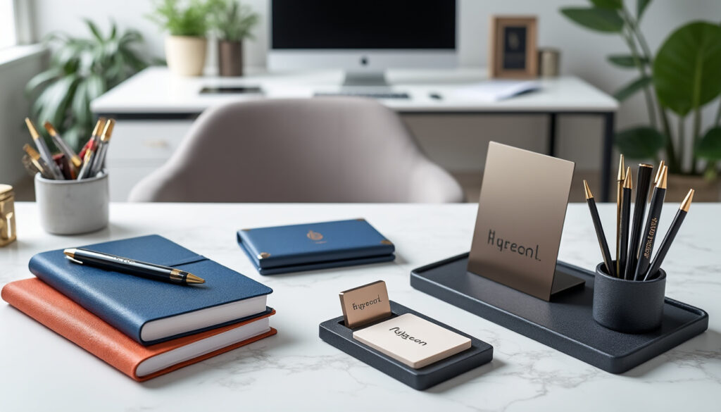 découvrez notre sélection d'accessoires personnalisés pour entreprises : objets publicitaires, cadeaux d'affaires et articles promotionnels à l'image de votre marque pour renforcer votre communication.