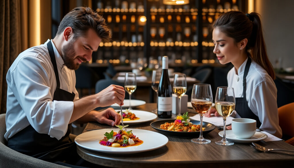 découvrez les duos chef-sommelier les plus en vue qui révolutionnent la scène gastronomique française. portraits, collaborations et secrets de leur réussite à travers des accords mets et vins d’exception.