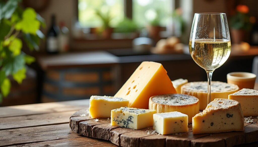 découvrez l'association parfaite entre les vins blancs du rhône et les fromages oubliés, pour une expérience gustative unique et authentique.