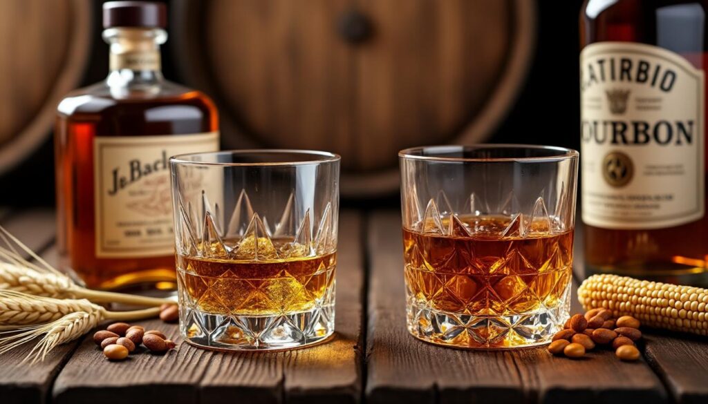 découvrez les différences essentielles entre le whisky et le bourbon, leurs origines, leurs méthodes de fabrication et leurs saveurs uniques pour mieux apprécier ces spiritueux.