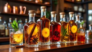 découvrez l'art des rhums arrangés, une tradition en pleine effervescence mêlant saveurs exotiques et créativité pour des cocktails uniques et savoureux.