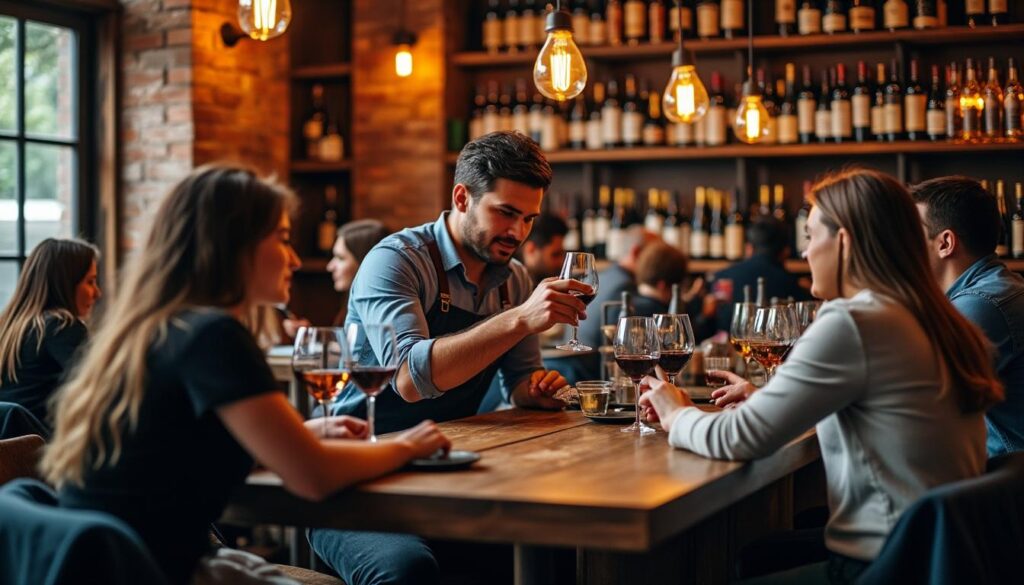 découvrez les bars à vin les plus authentiques de la région pour savourer des crus d'exception dans une ambiance conviviale et chaleureuse.
