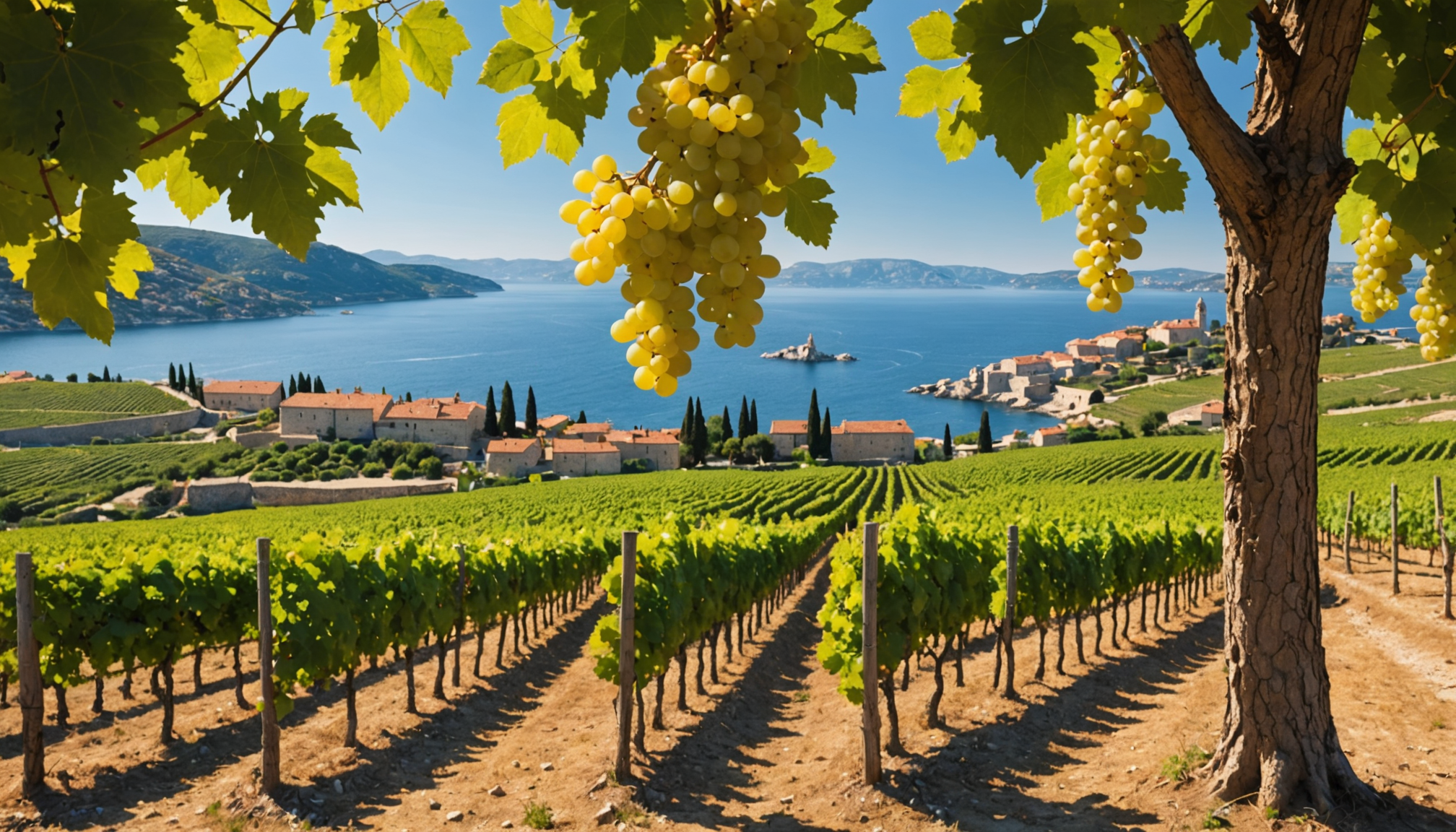 découvrez les vins maritimes de dalmatie, où les cépages blancs prospèrent dans des vignobles baignés de soleil, offrant des saveurs uniques et authentiques.
