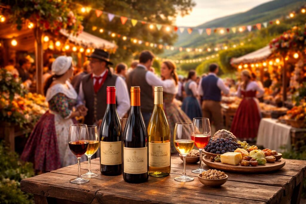 découvrez les vins d'exception du domaine de la laure, partenaires incontournables des fêtes culturelles de la vallée du rhône, alliant tradition et terroir.